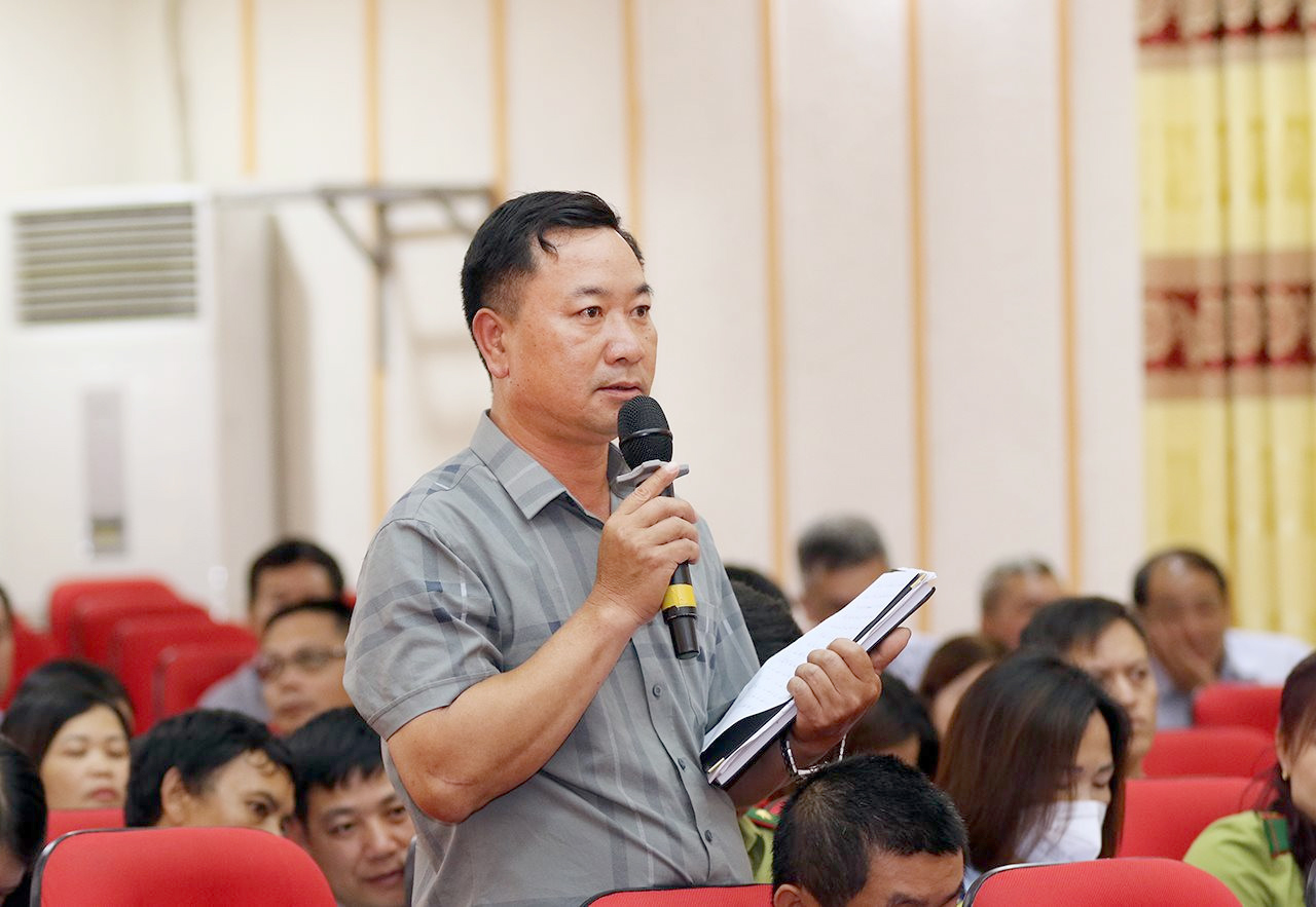 Bộ trưởng Bộ TN&MT Đặng Quốc Khánh