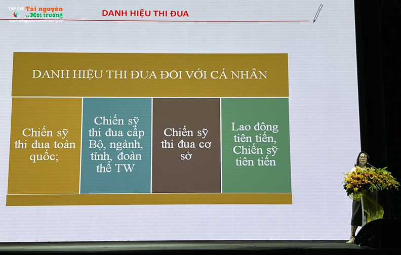 Hội nghị tập huấn công tác thi đua khen thưởng Ngành tài nguyên và môi trường năm 2023