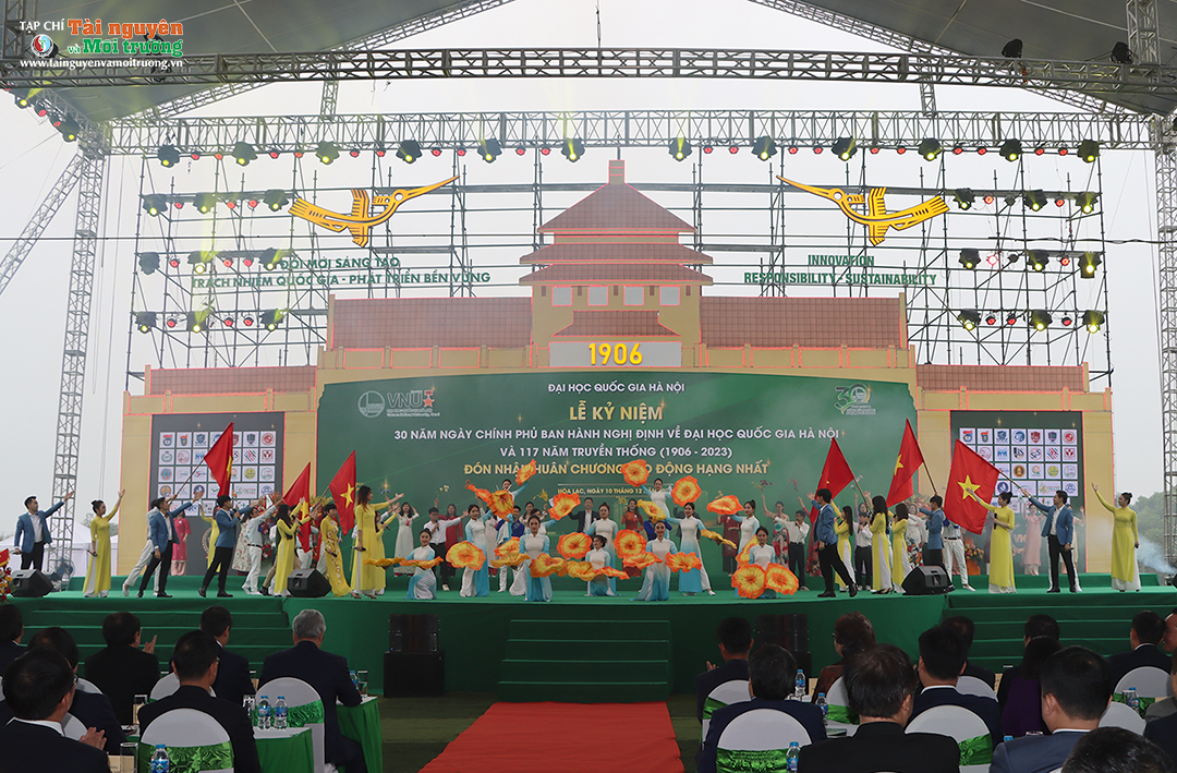 Đại học Quốc gia Hà Nội kỷ niệm 30 năm ngày Chính phủ ban hành Nghị định về ĐHQGHN, 117 năm truyền thống và đón nhận Huân chương Lao động hạng Nhất