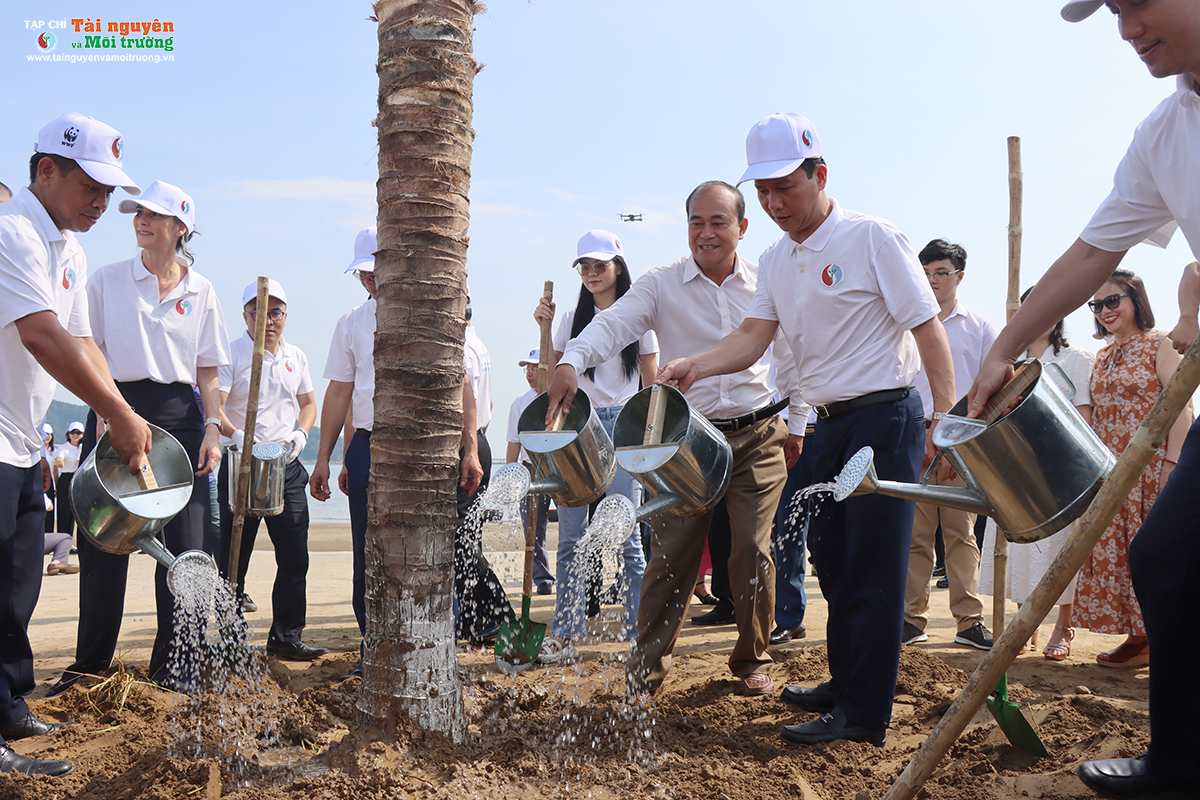 Bộ trưởng Đặng Quốc Khánh phát động bảo vệ môi trường, bảo vệ môi trường biển và đại dương