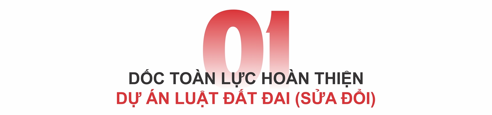 Tập trung toàn lực hoàn thiện Dự án Luật Đất đai (sửa đổi)