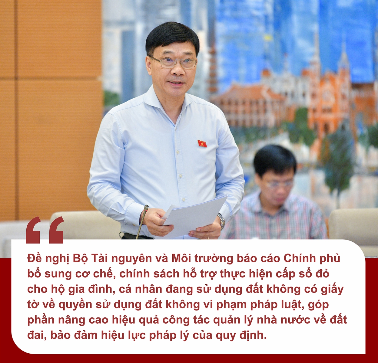 Tập trung toàn lực hoàn thiện Dự án Luật Đất đai (sửa đổi)