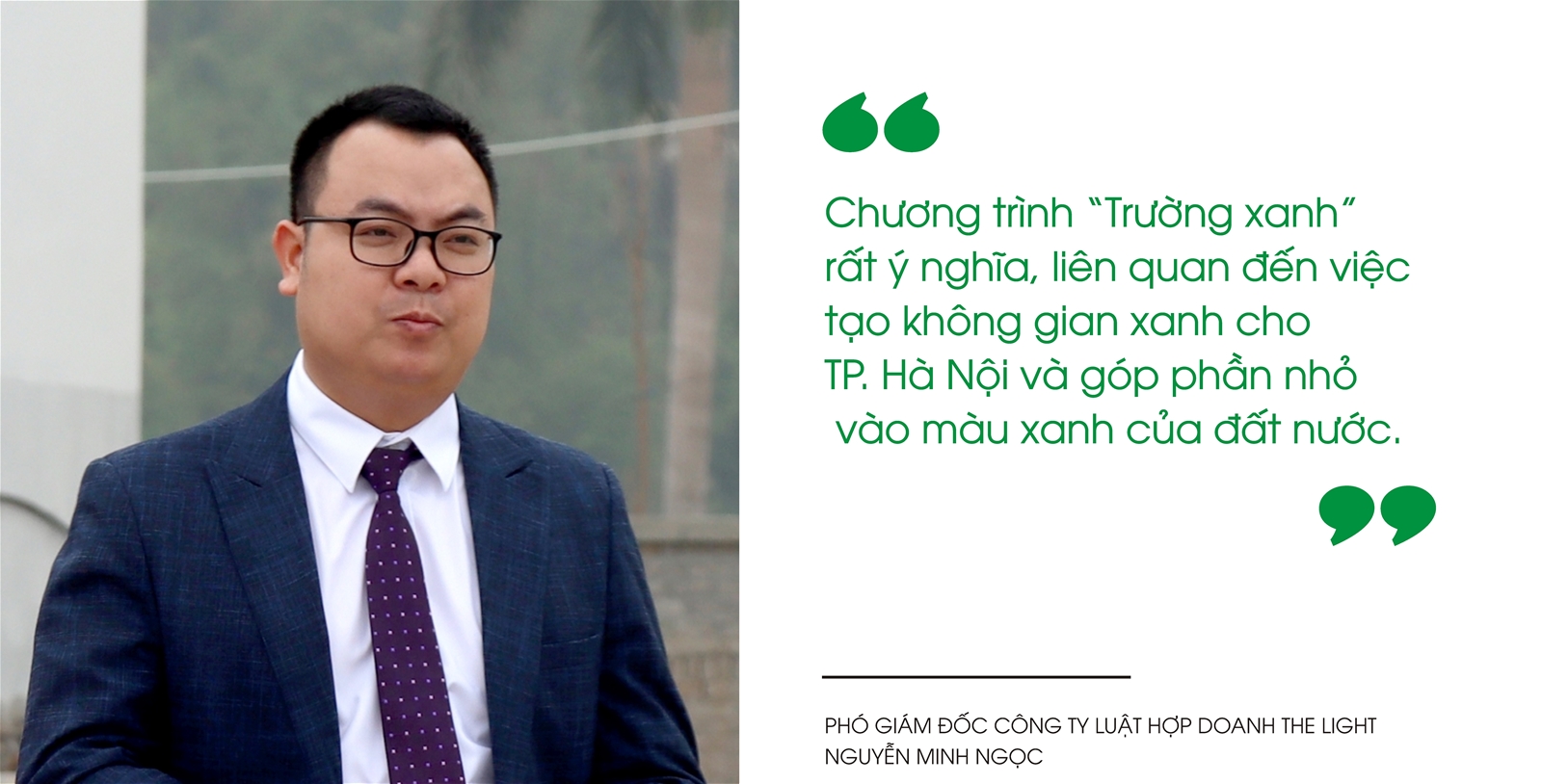 Ươm mầm xanh cho thế hệ tương lai