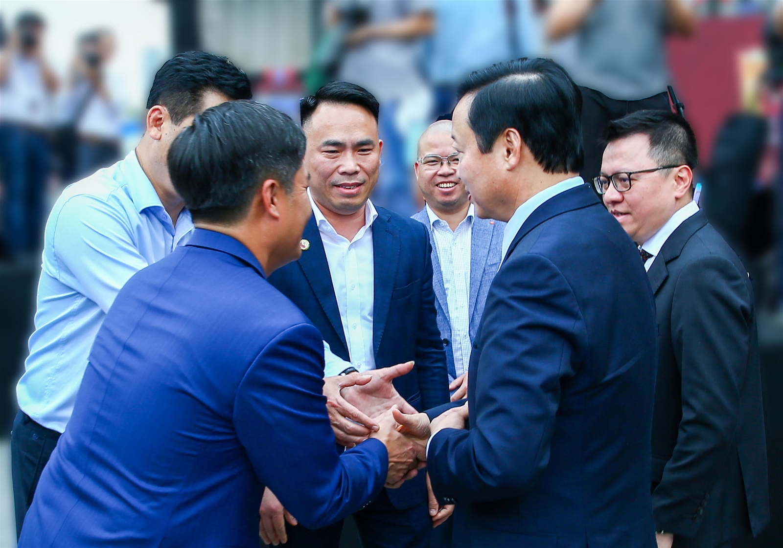 Gian trưng bày của Tạp chí Tài nguyên và Môi trường tại Hội báo toàn quốc 2023 thu hút nhiều khách tham quan