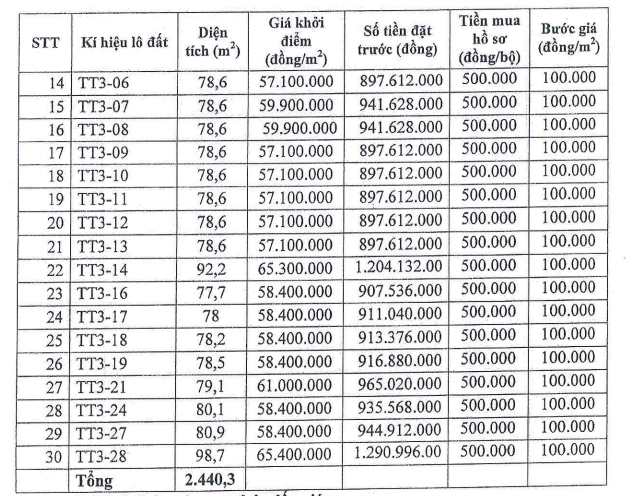 Hết thời sốt nóng, đất nền ven Hà Nội đấu giá chỉ bằng giá khởi điểm