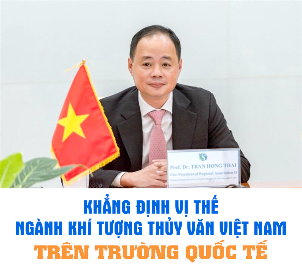 Dấu ấn của Tổng cục trưởng Tổng cục Khí tượng thủy văn Trần Hồng Thái