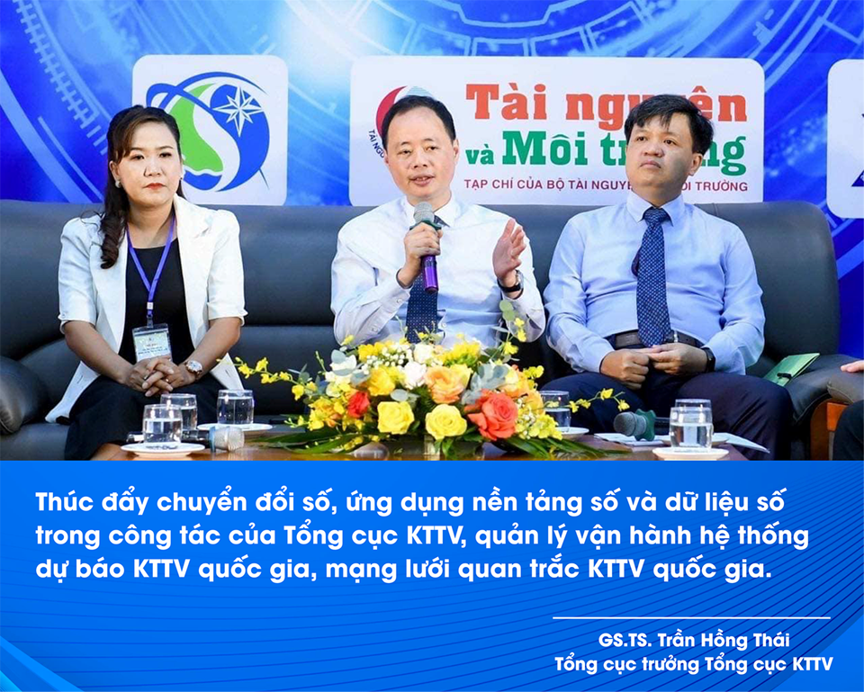Dấu ấn của Tổng cục trưởng Tổng cục Khí tượng thủy văn Trần Hồng Thái