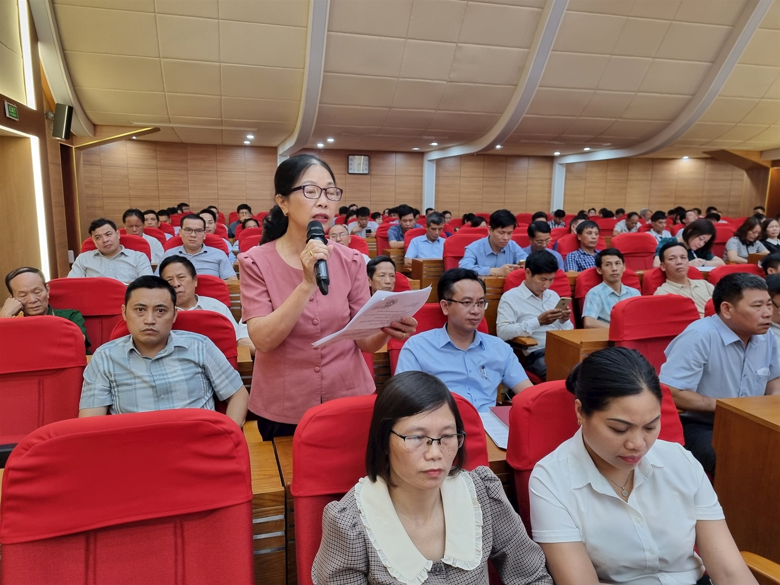 Cử tri huyện Gia Lâm kiến nghị giải quyết vấn đề ô nhiễm môi trường, vi phạm đất đai