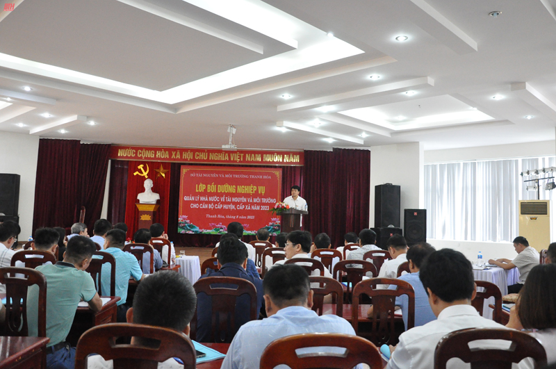 Thanh Hóa: Nâng cao hiệu quả công tác quản lý nhà nước về Tài nguyên và Môi trường cho cán bộ cấp huyện, xã