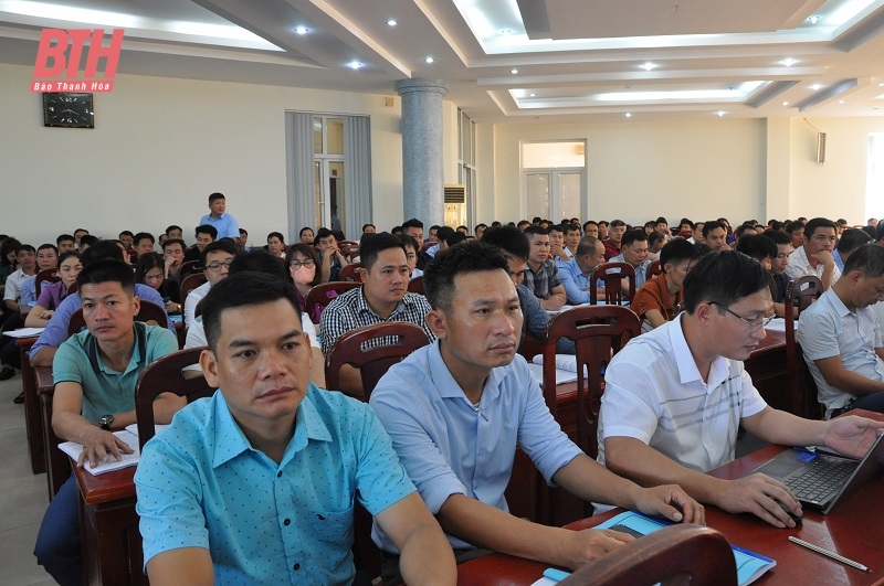 Thanh Hóa: Nâng cao hiệu quả công tác quản lý nhà nước về Tài nguyên và Môi trường cho cán bộ cấp huyện, xã