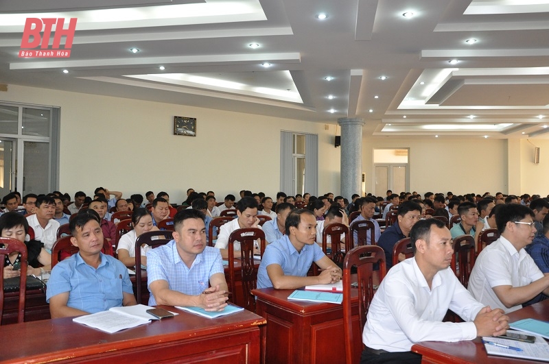 Thanh Hóa: Nâng cao hiệu quả công tác quản lý nhà nước về Tài nguyên và Môi trường cho cán bộ cấp huyện, xã