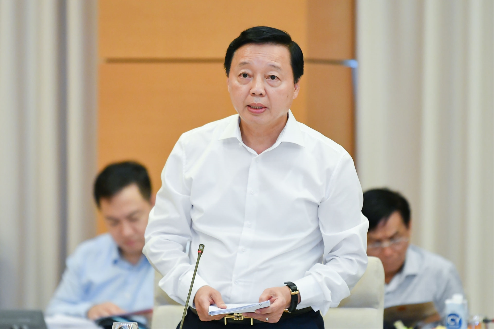 Chủ tịch Quốc hội Vương Đình Huệ chủ trì Hội thảo góp ý dự thảo Luật Đất đai (sửa đổi)