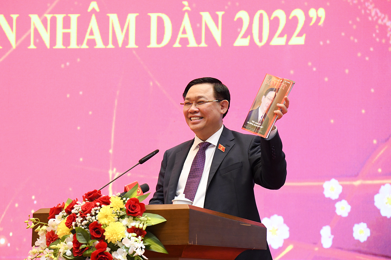 Chủ tịch Quốc hội Vương Đình Huệ: Năm mới chuyên nghiệp - chuẩn mực - trách nhiệm - đoàn kết - thành tích tốt hơn