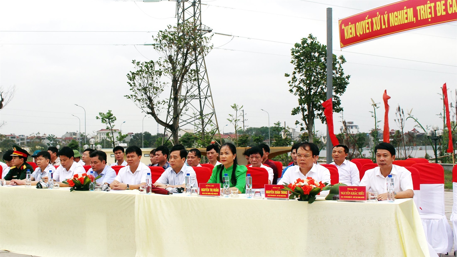 Yên Lạc (Vĩnh Phúc): Đồng loạt ra quân xử lý vi phạm đất đai