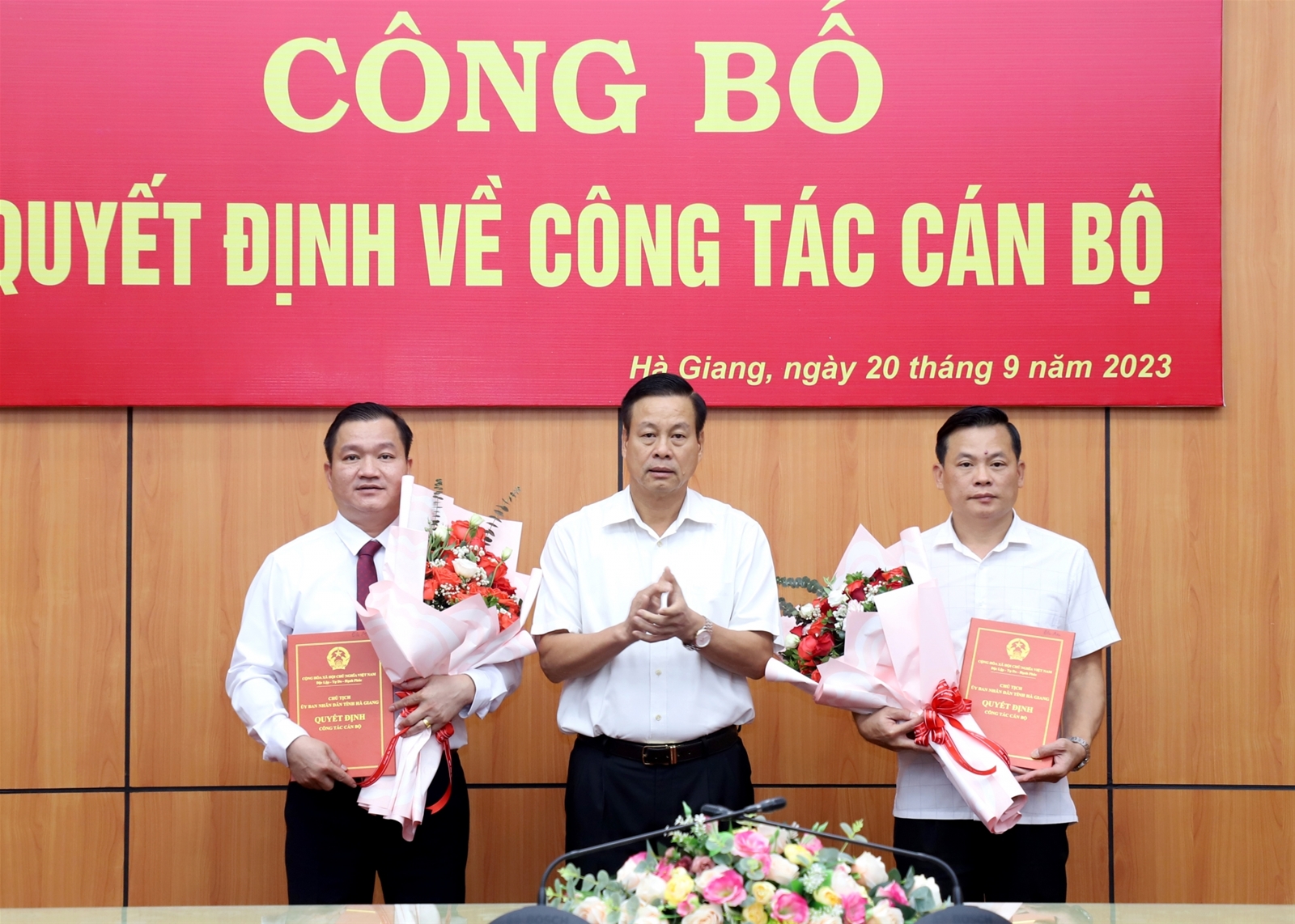 Đồng chí Đinh Thế Mạnh giữ chức vụ Giám đốc Sở Tài nguyên và Môi trường tỉnh Hà Giang