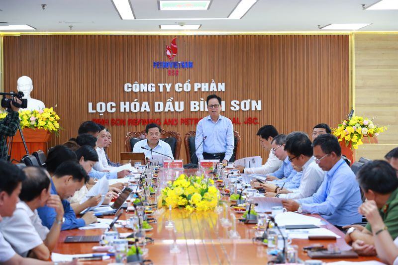 Ban Kinh tế Trung ương làm việc tại BSR