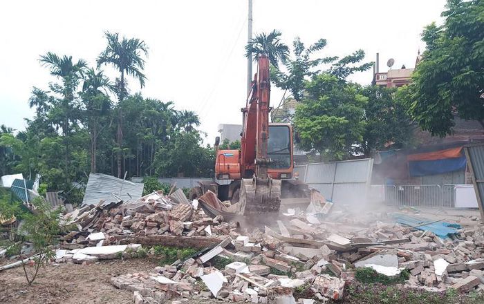 Huyện Đông Anh: Xử lý nhiều vụ vi phạm đất đai