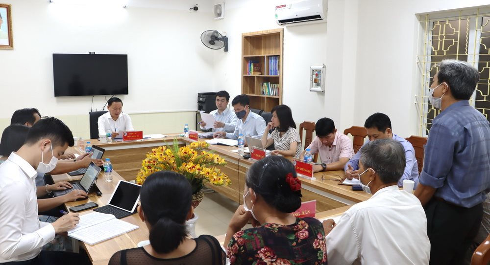 Bộ trưởng Bộ TN&MT Trần Hồng Hà tiếp công dân định kỳ tháng 7/2022