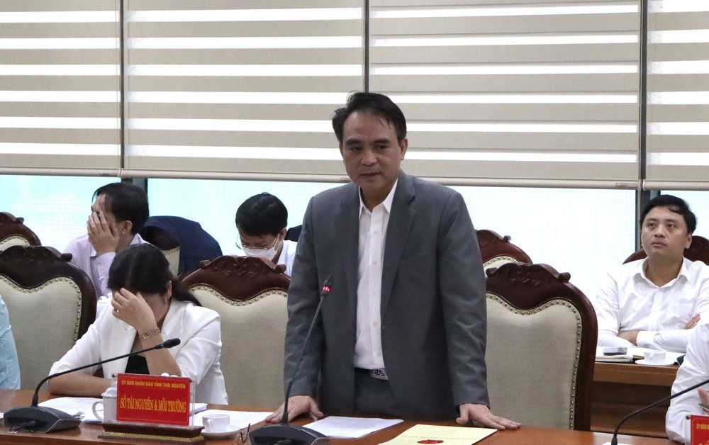 Bộ TN&MT gỡ vướng về quản lý đất đai trên địa bàn tỉnh Thái Nguyên
