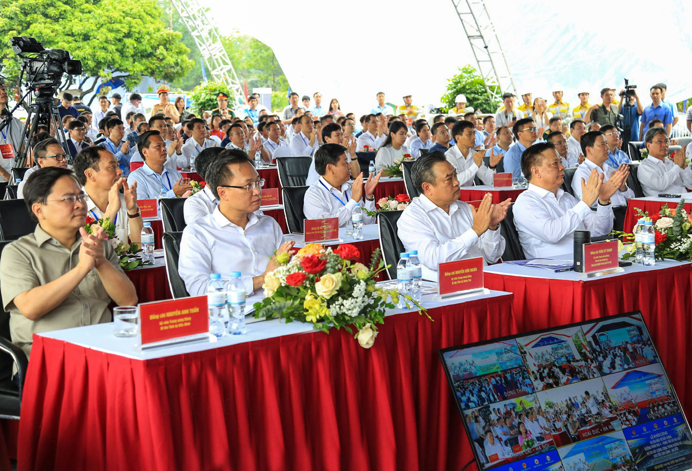 Lãnh đạo tỉnh Bắc Ninh tham dự Lễ khởi công dự án đường Vành đai 4 - Vùng Thủ đô Hà Nội