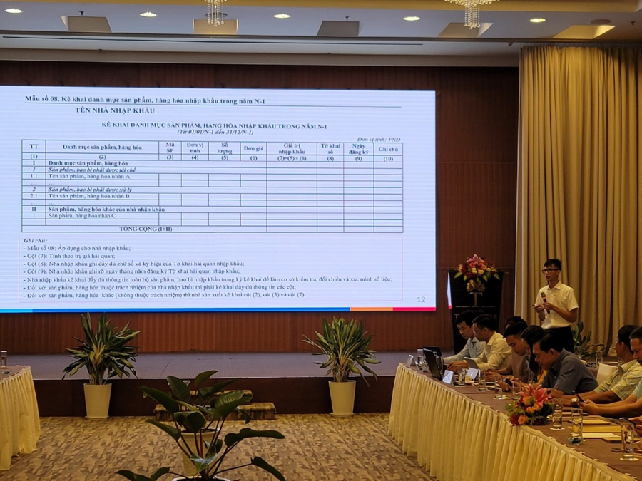 Hội thảo phổ biến thực hiện quy định trách nhiệm mở rộng của nhà sản xuất, nhập khẩu (EPR) theo quy định của Luật Bảo vệ môi trường
