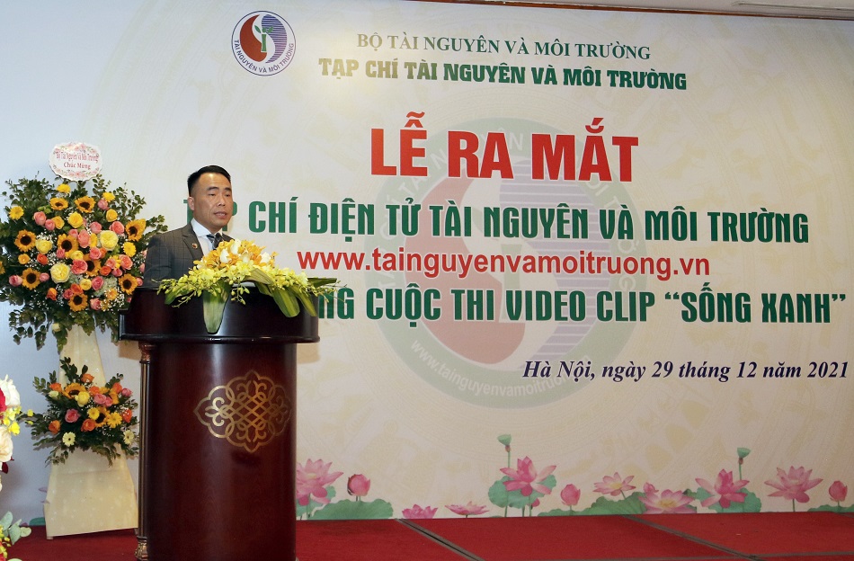 Tạp chí điện tử Tài nguyên và Môi trường ra mắt bạn đọc