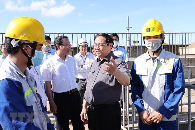 Thủ tướng Phạm Minh Chính kiểm tra một số dự án trọng điểm tại TP Hồ Chí Minh