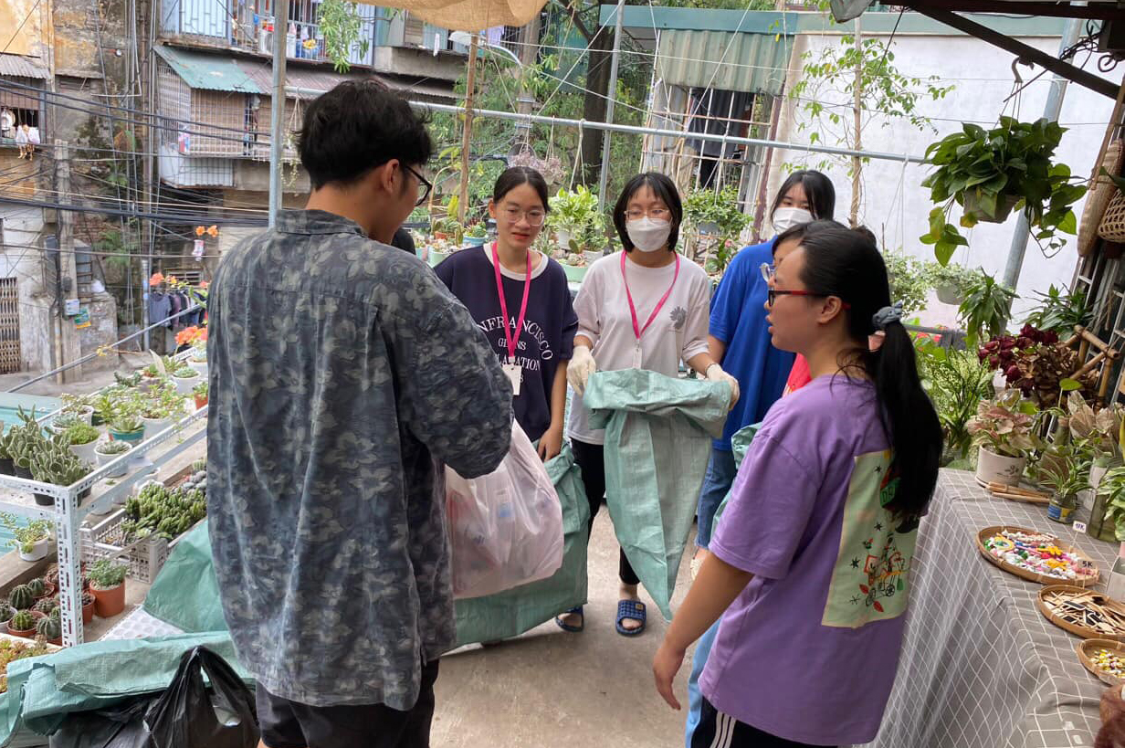 Dự án môi trường khuyến khích người dân thu gom, phân loại rác thải tại nguồn