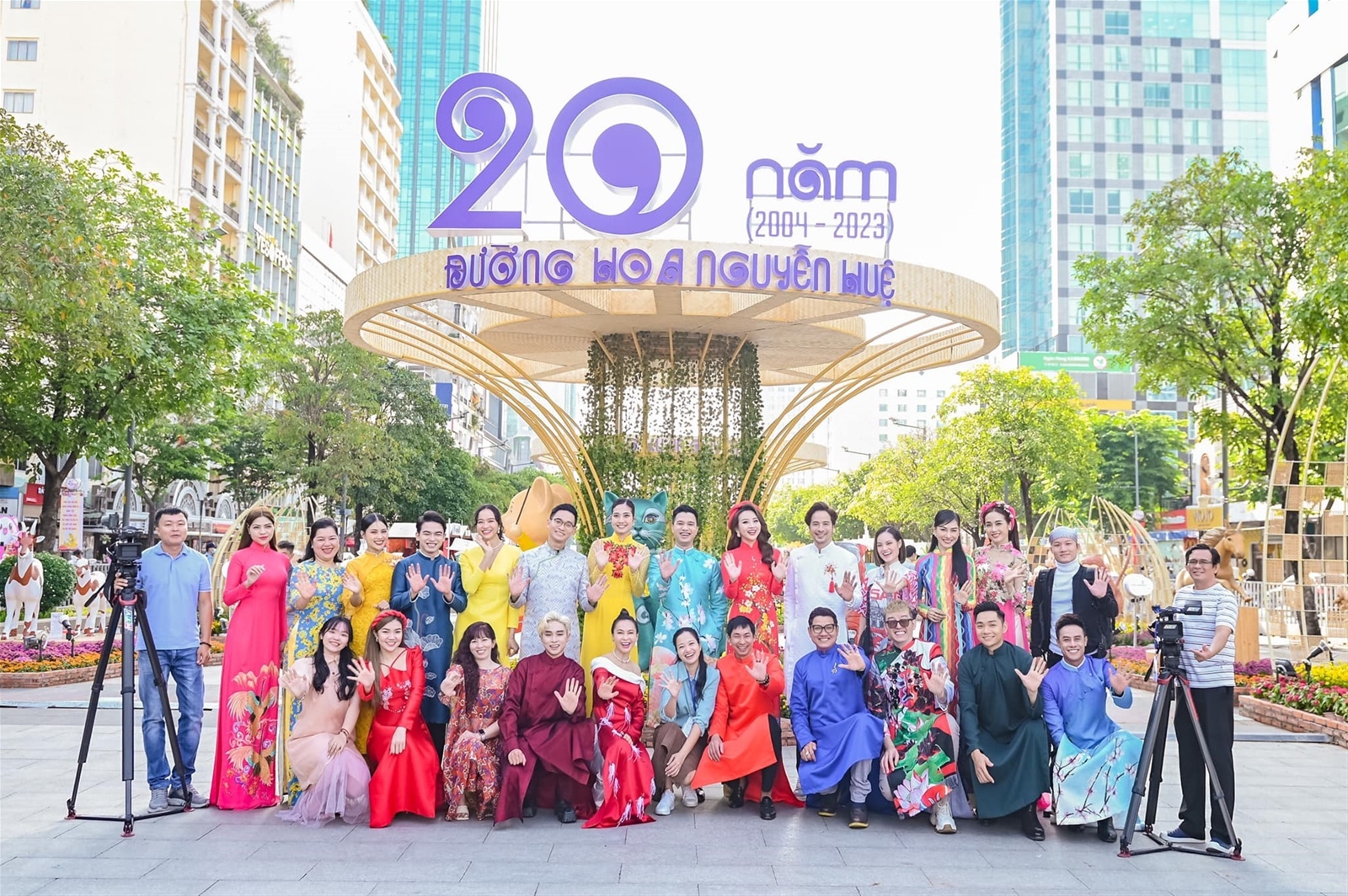 Đường hoa Nguyễn Huệ 2023 đạt kỷ lục lượng khách tham quan
