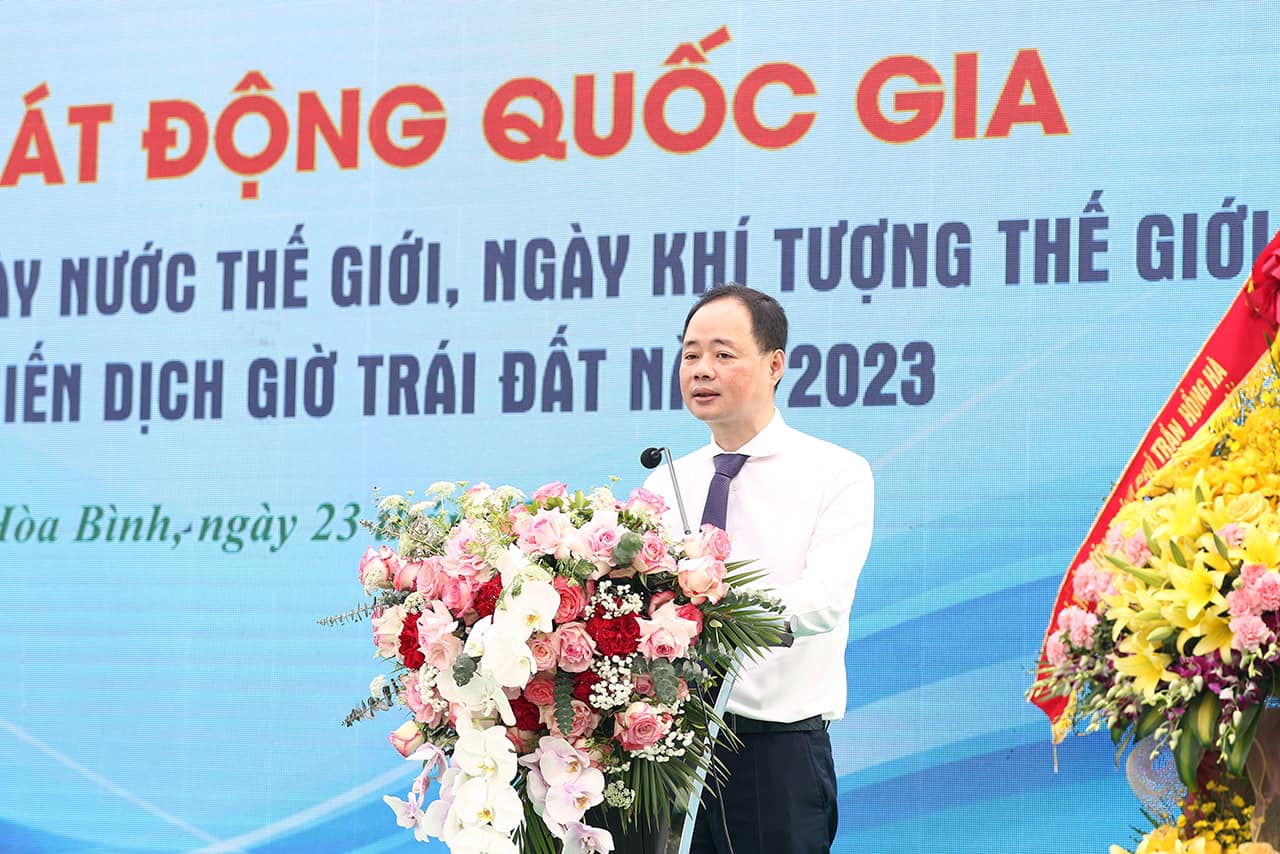 Lễ phát động Quốc gia hưởng ứng Ngày Nước Thế giới, Ngày Khí tượng Thế giới và Chiến dịch Giờ Trái đất năm 2023
