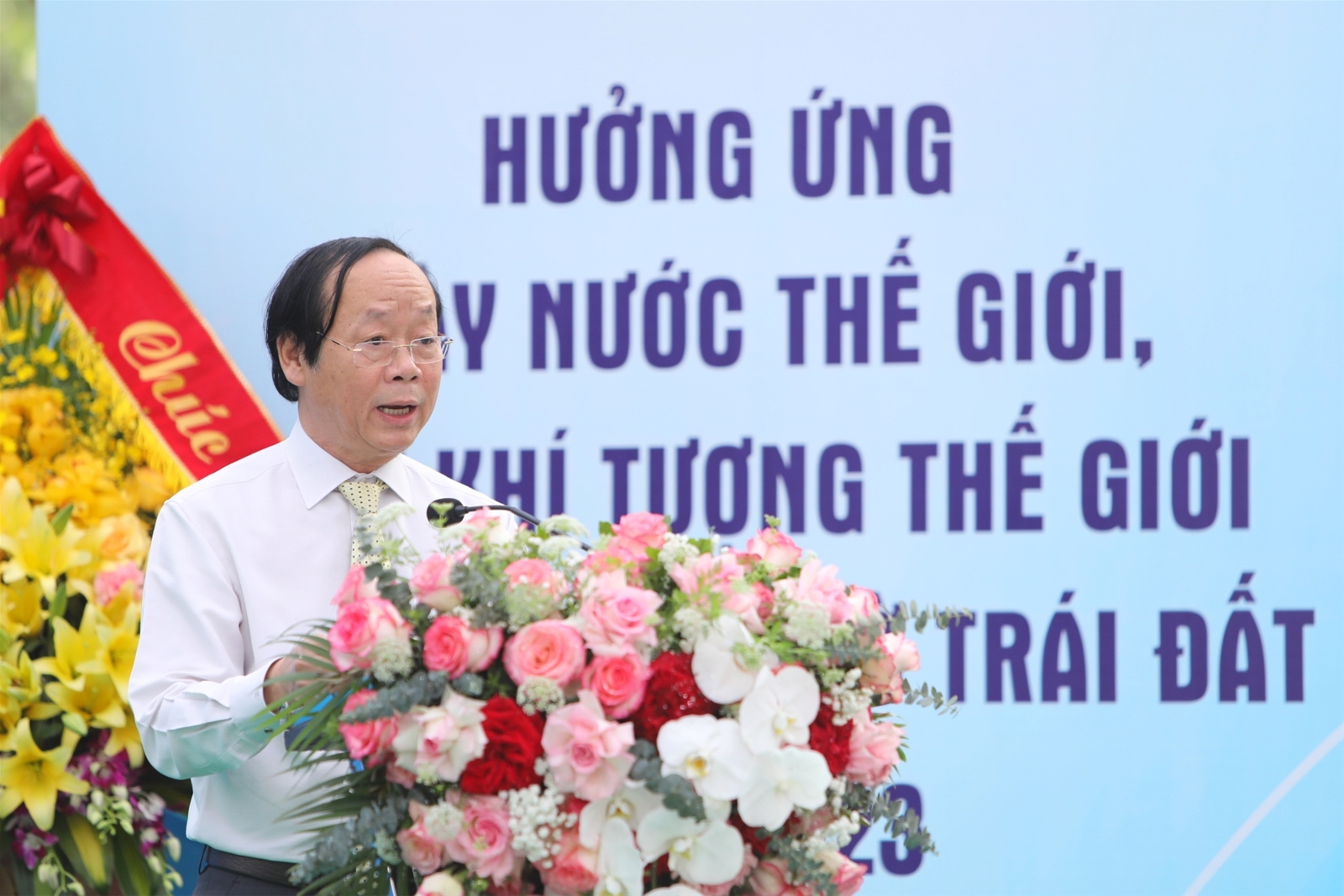 Lễ phát động Quốc gia hưởng ứng Ngày Nước Thế giới, Ngày Khí tượng Thế giới và Chiến dịch Giờ Trái đất năm 2023