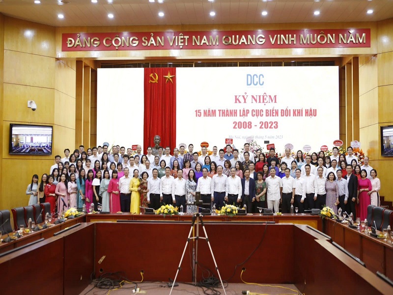 Gặp mặt kỷ niệm 15 năm thành lập Cục Biến đổi khí hậu