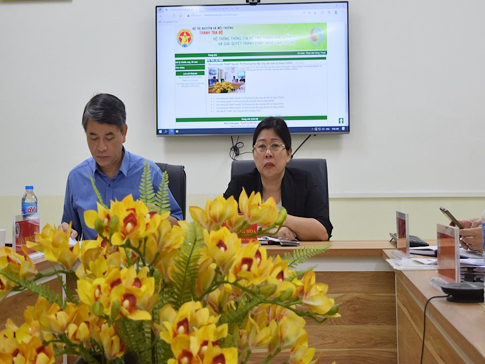 Bộ Tài nguyên và Môi trường tiếp công dân định kỳ tháng 11