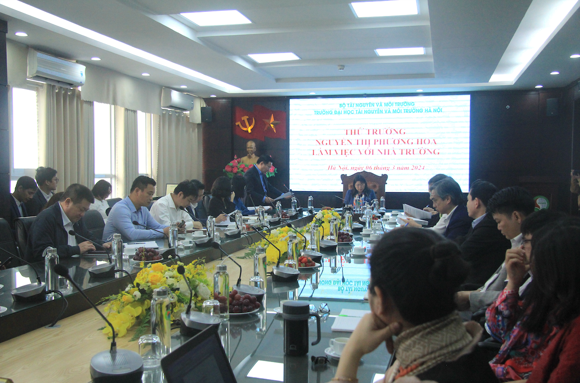Trường Đại học TN&MT Hà Nội triển khai nhiệm vụ trọng tâm năm 2024
