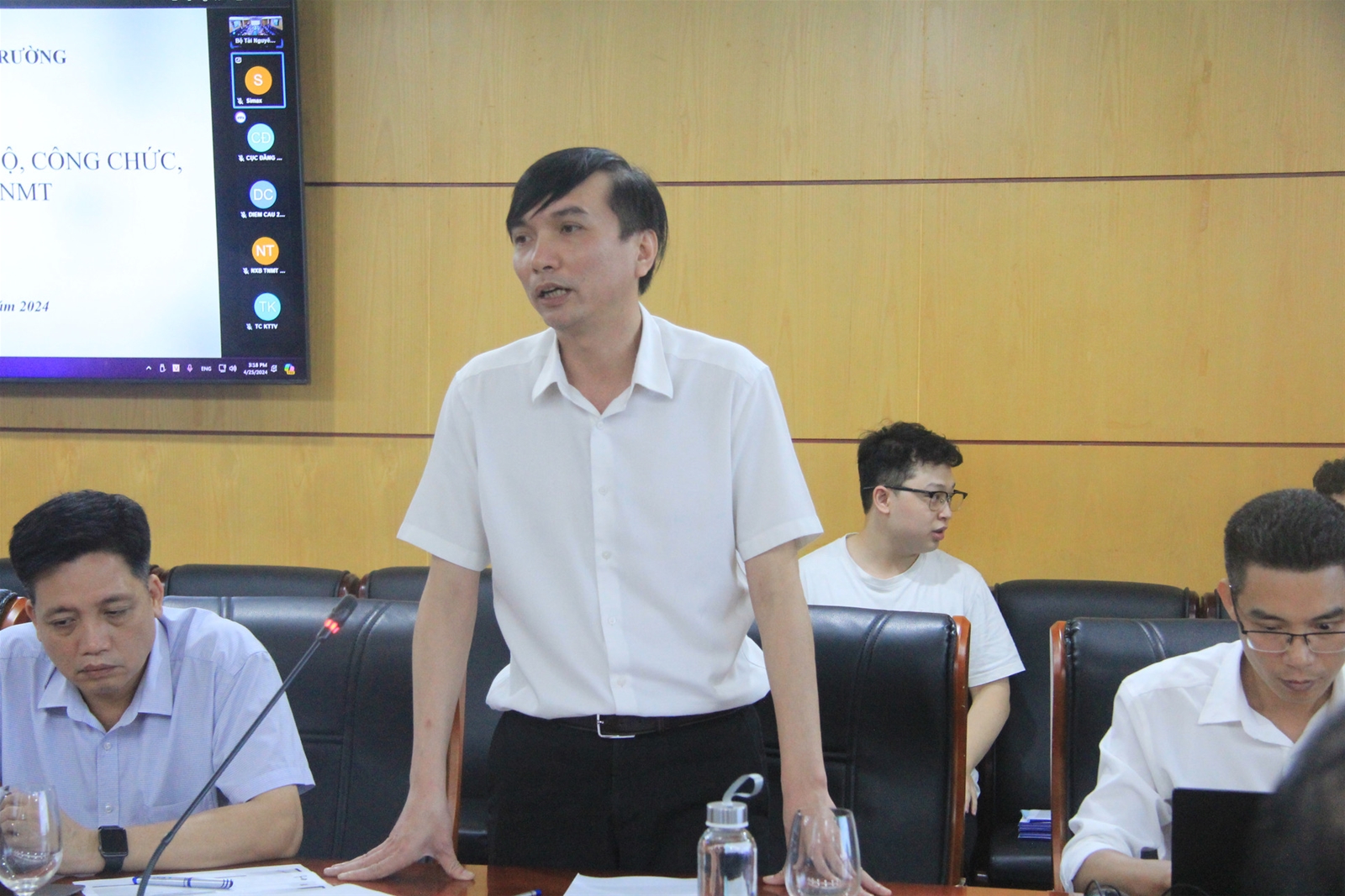 Triển khai công tác cập nhật cơ sở dữ liệu cán bộ Tài nguyên và Môi trường