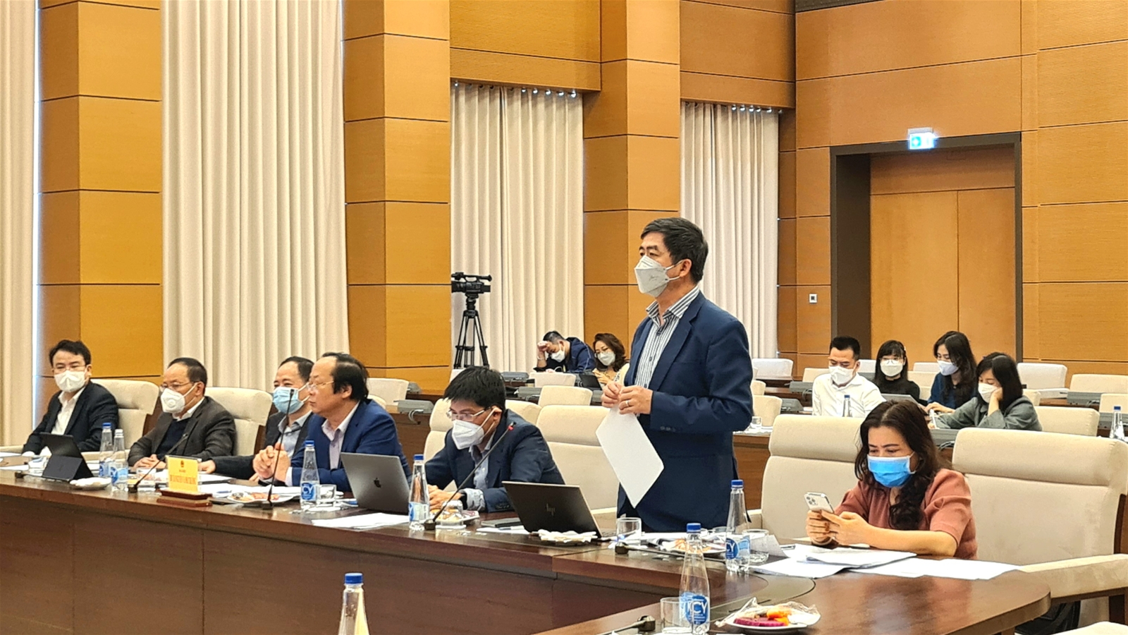 Đoàn giám ssát của Quốc hội về công tác quy hoạch làm việc với Bộ Tài nguyên và Môi trường