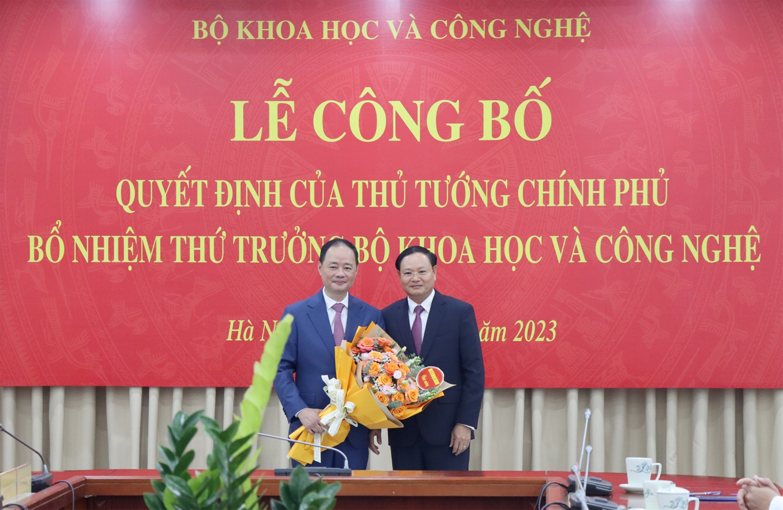 Bài phát biểu nhận nhiệm vụ của Tân Thứ trưởng Bộ Khoa học và Công nghệ Trần Hồng Thái