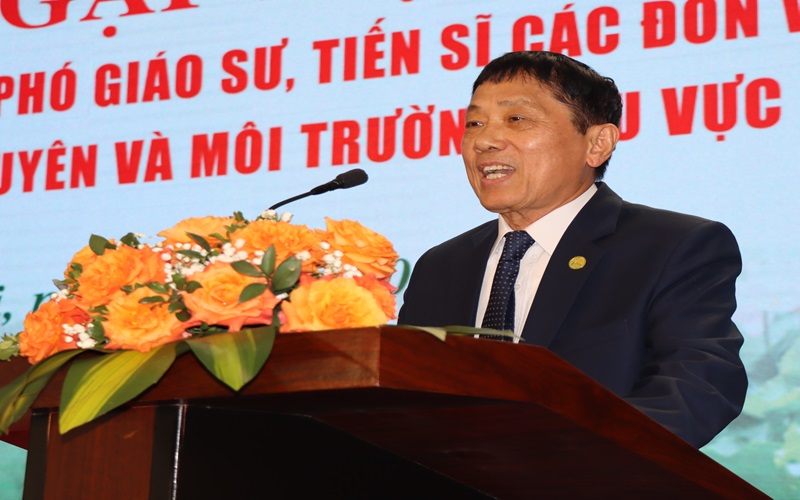 Gặp mặt Giáo sư, Phó Giáo sư, Tiến sĩ ngành Tài nguyên và Môi trường khu vực phía Bắc