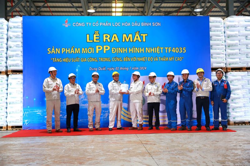 BSR tổ chức lễ ra mắt sản phẩm mới PP định hình nhiệt TF4035