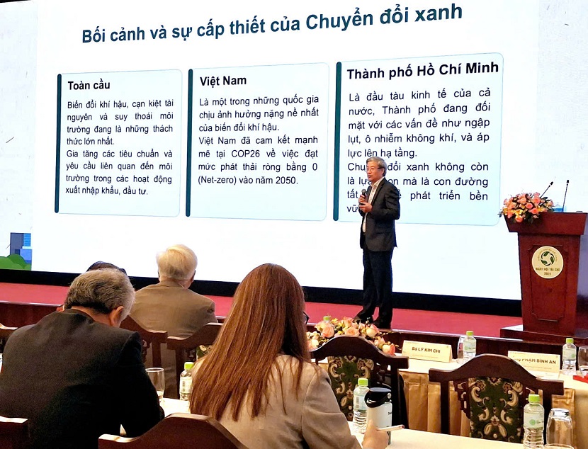 TP. Hồ Chí Minh: Chuyển đổi xanh là xu thế tất yếu để đảm bảo an ninh kinh tế