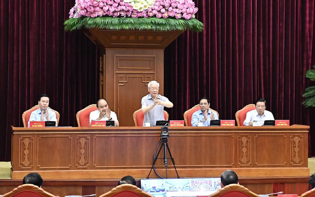 Hình ảnh Hội nghị toàn quốc tổng kết 10 năm công tác phòng, chống tham nhũng, tiêu cực