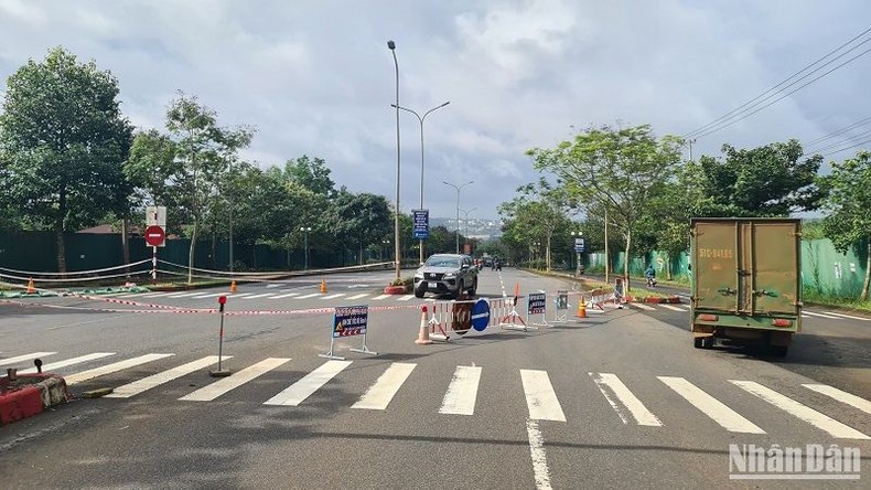 Sạt trượt trên đường Hồ Chí Minh đoạn qua Đắk Nông