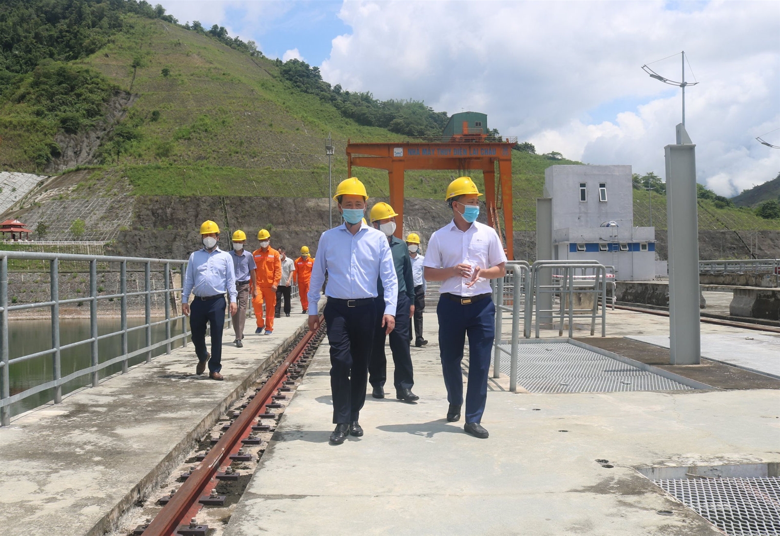 Đoàn công tác BCĐ Quốc gia về phòng chống thiên tai làm việc với Công ty Thủy điện Sơn La