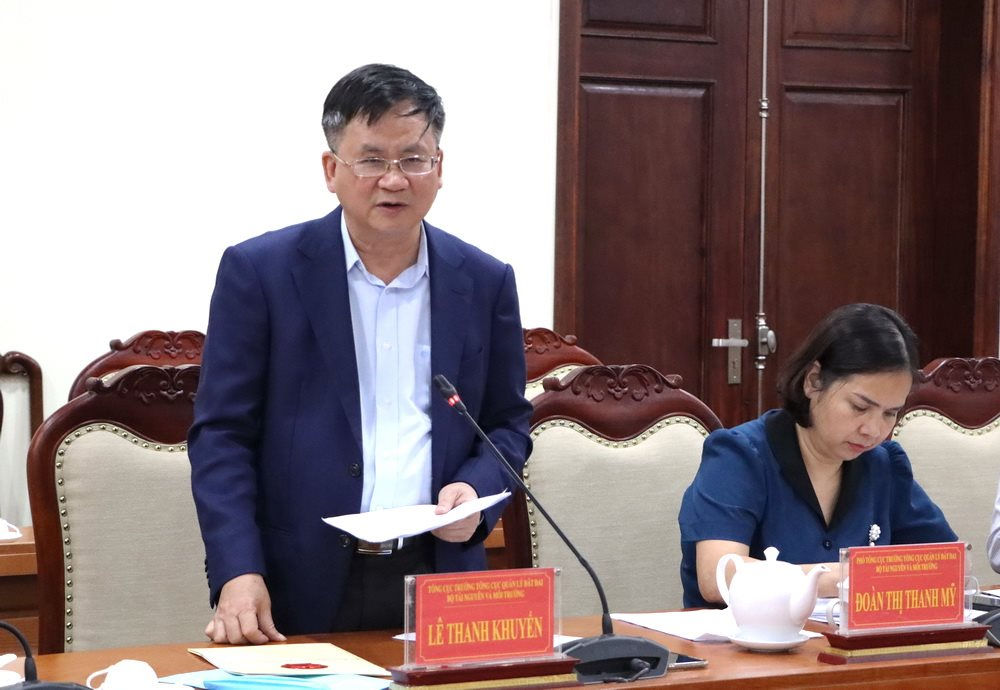 Bộ TN&MT gỡ vướng về quản lý đất đai trên địa bàn tỉnh Thái Nguyên