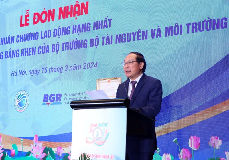 Kỷ niệm 50 năm thành lập Liên đoàn Quy hoạch và Điều tra tài nguyên nước miền Bắc