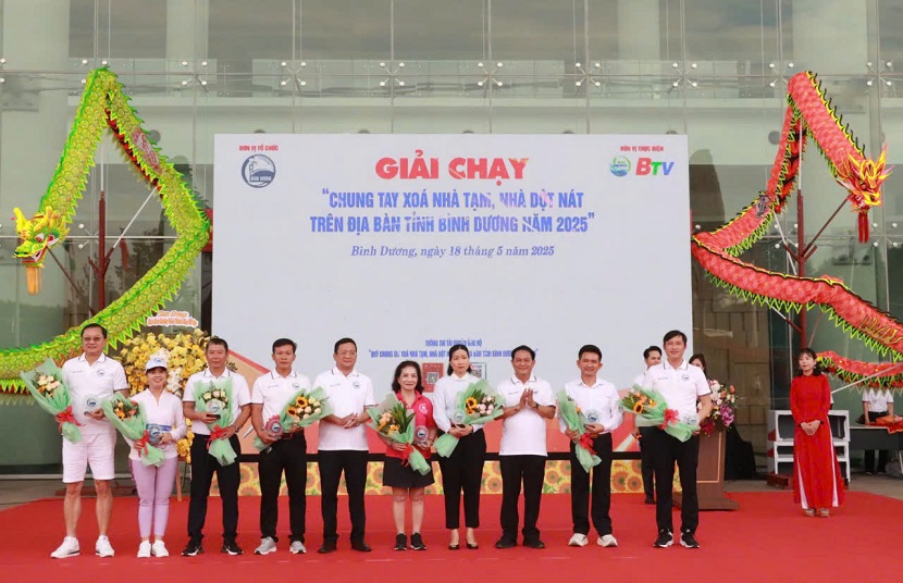 Bình Dương: Vận động gần 28 tỷ đồng tại Giải chạy “Chung tay xóa nhà tạm, nhà dột nát năm 2025”