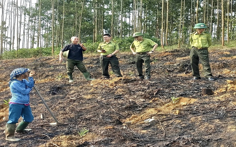 Kiểm lâm Đoan Hùng chủ động triển khai công tác bảo vệ và phát triển rừng bền vững