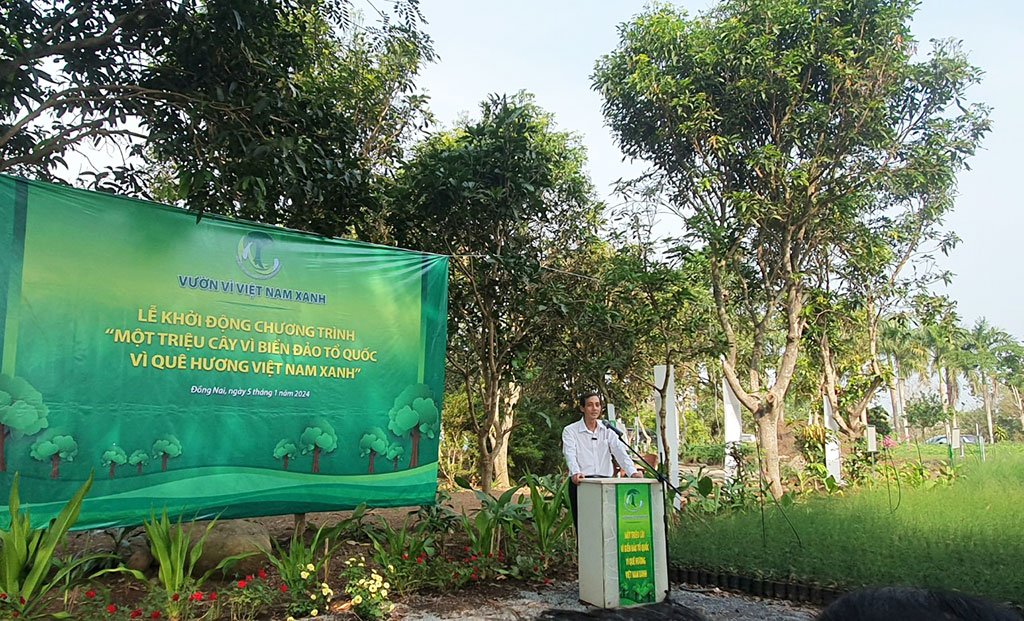 Khởi động chương trình “Một triệu cây vì biển đảo Tổ quốc, vì quê hương Việt Nam xanh”