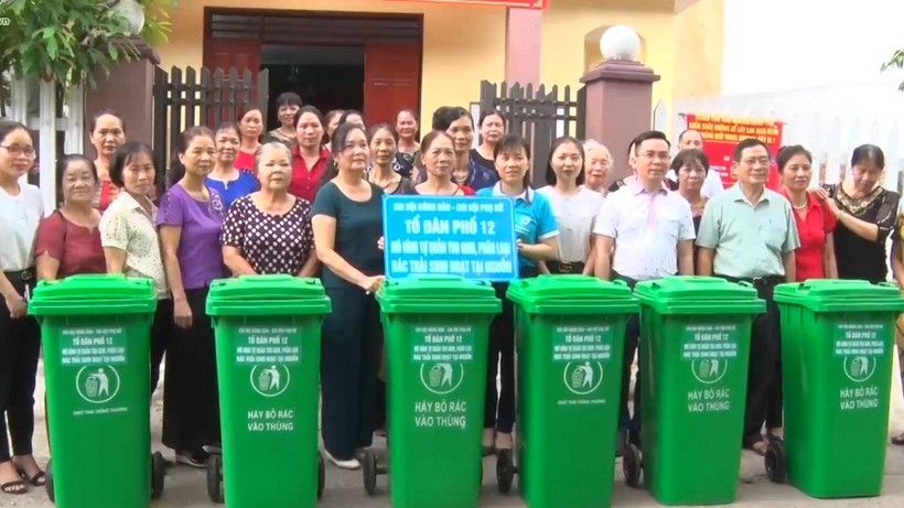 Mô hình phụ nữ chung tay bảo vệ môi trường tại TP Thái Nguyên