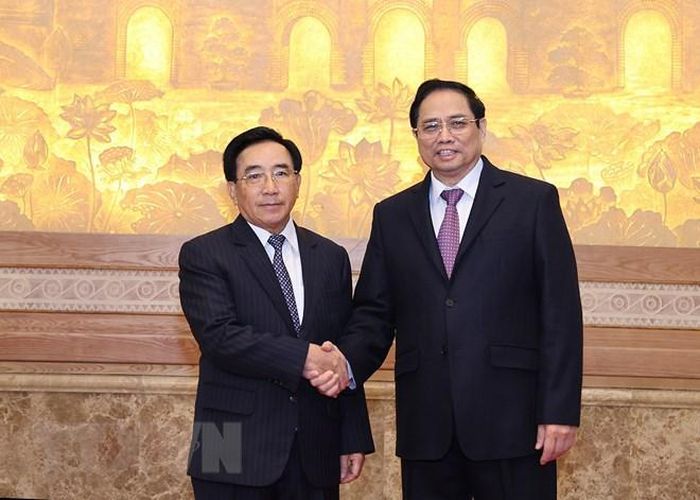 Kết nối hai nền kinh tế Việt Nam-Lào về cả thể chế và hạ tầng